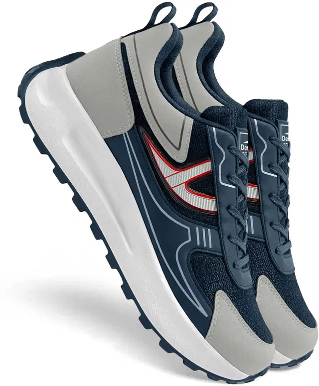 BRUTON Nexor-606 Sport Shoes | Lightweight EVA Sole | Breathable Mesh Running Shoes For Men
