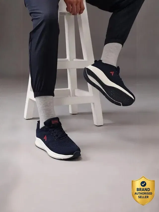 action Comfortable Lightweight Breathable Durable Running Lace-Up Running Shoes For Men