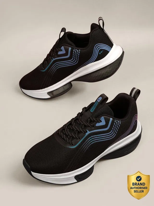CAMPUS LAM 's Sports | Cushioned Insole with Support-Tech | Breathable Lace-Up Running Shoes For Men