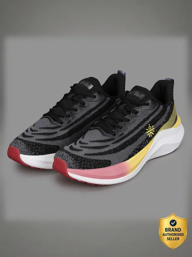 Cult Quasar Running Shoes Breathable Upper Soft Cushioning Non-Slip Grip Lightweight Running Shoes For Men