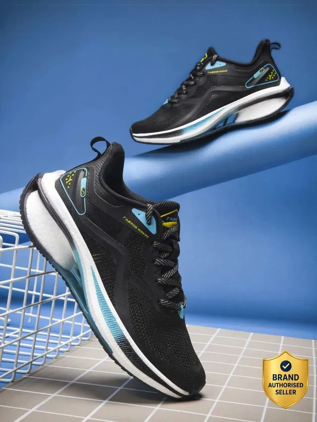 Abros SUPER Men's Running Shoes | Soft Insole | Breathable Lace Up Sports Shoes Running Shoes For Men