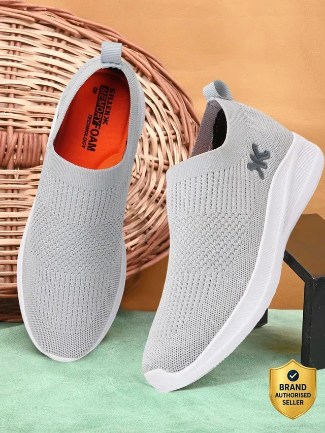 KILLER 22508-LIGHT GREY Walking Shoes For Men