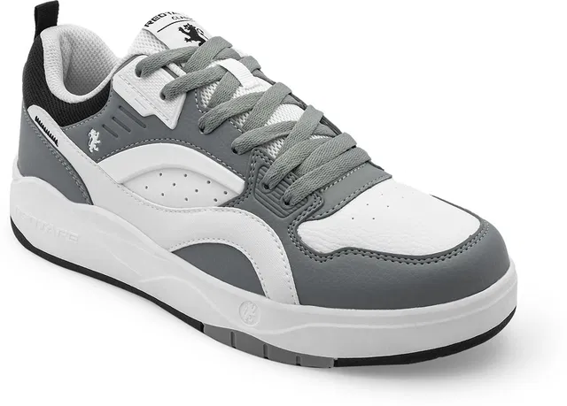 RED TAPE Low Cut Sneaker for Men in White Ash Green | Sneaker Sneakers For Men