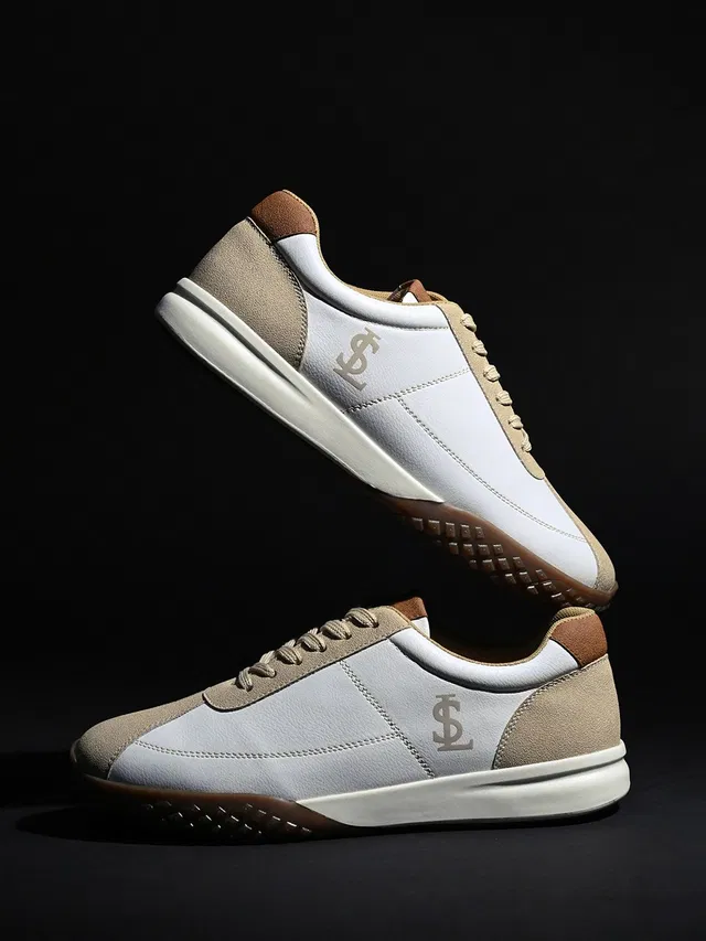 LOUIS STITCH Casual Lightweight Lace-Up Sneakers For Men