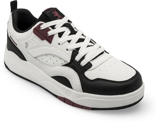 RED TAPE Low Cut Sneaker for Men in White Black | Sneaker Sneakers For Men