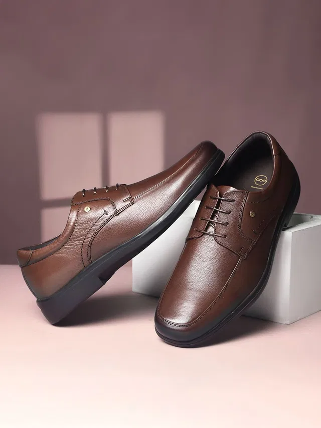 HUSH PUPPIES Men’s Formal Derby Shoes – Classic Comfort & Style Derby For Men