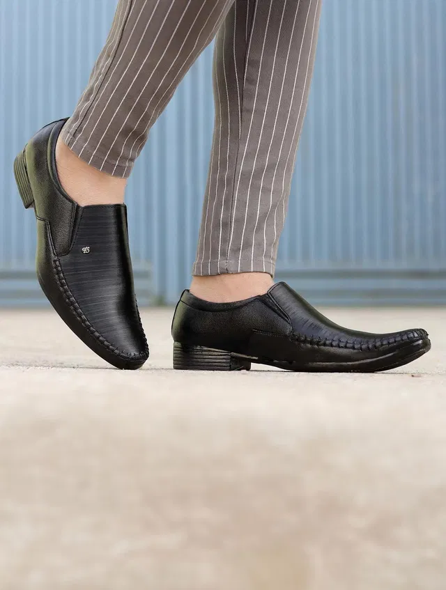aadi Synthetic Leather |Lightweight|Comfort|Summer|Trendy|Walking|Outdoor|Daily Use Slip On For Men