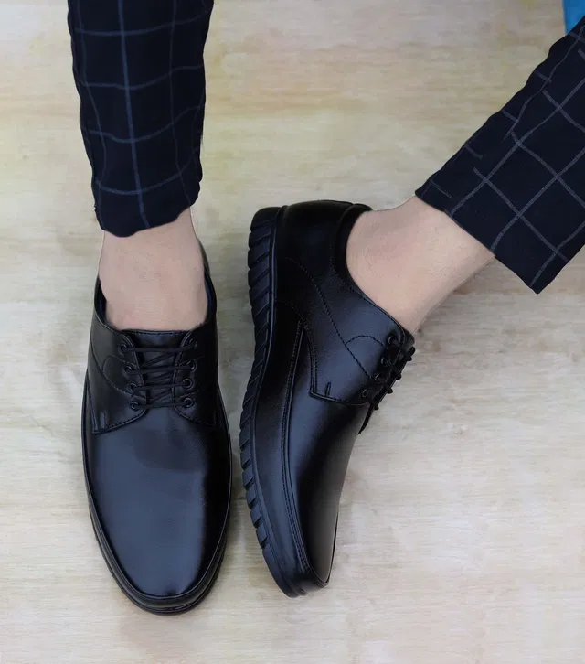 aadi Synthetic Leather |Lightweight|Comfort|Summer|Trendy Derby For Men