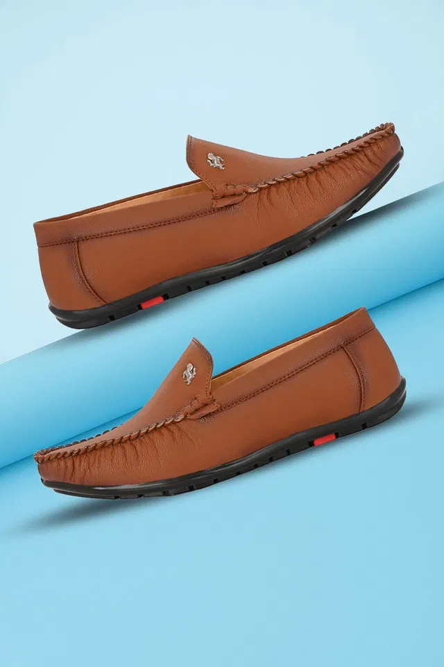 Red Beast Loafers for Men ( Tan 08 ) Loafers For Men