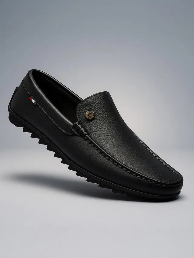 Kraasa Lightweight Stylish Casual Synthetic Leather Loafers For Men