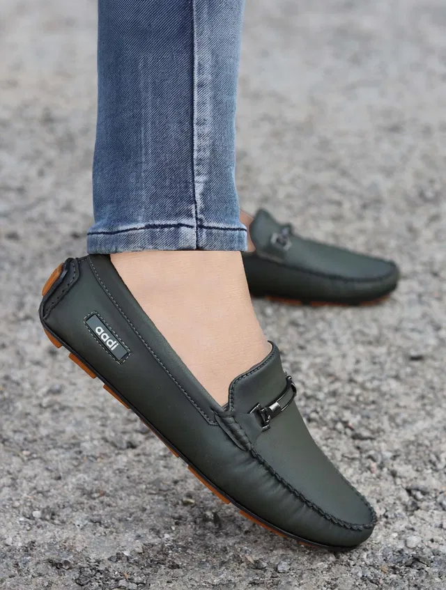 aadi Men's Comfortable Lightweight Fashionable Outdoor Slip On Casual Moccasins Loafers For Men