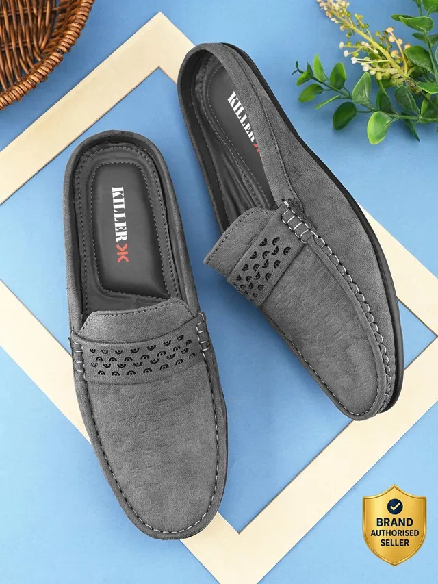 KILLER Men's SS25 Suede Open Loafers Loafers For Men