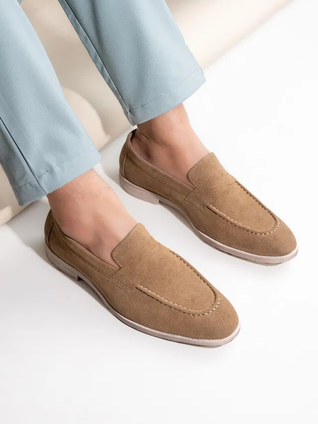 Mast & Harbour Mast & Harbour Men Beige Loafers Loafers For Men