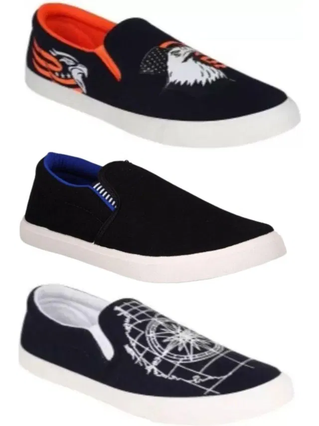 WELDONE 3 Pair Combo Loafers For Men
