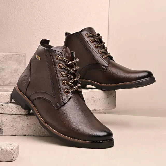 Vellinto Vellinto PANTHER Men's Casual Outdoor Synthetic Leather Boots Boots For Men Boots For Men