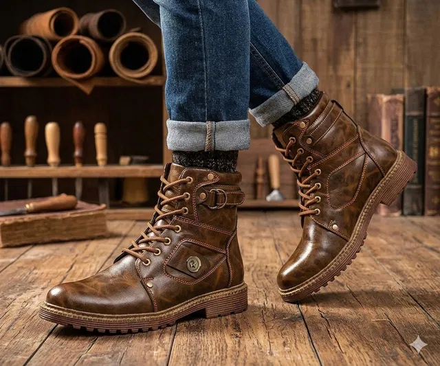 STREETLOOK FIGHTER BOOTS LACE UP FOR MEN'S & BOY'S Boots For Men