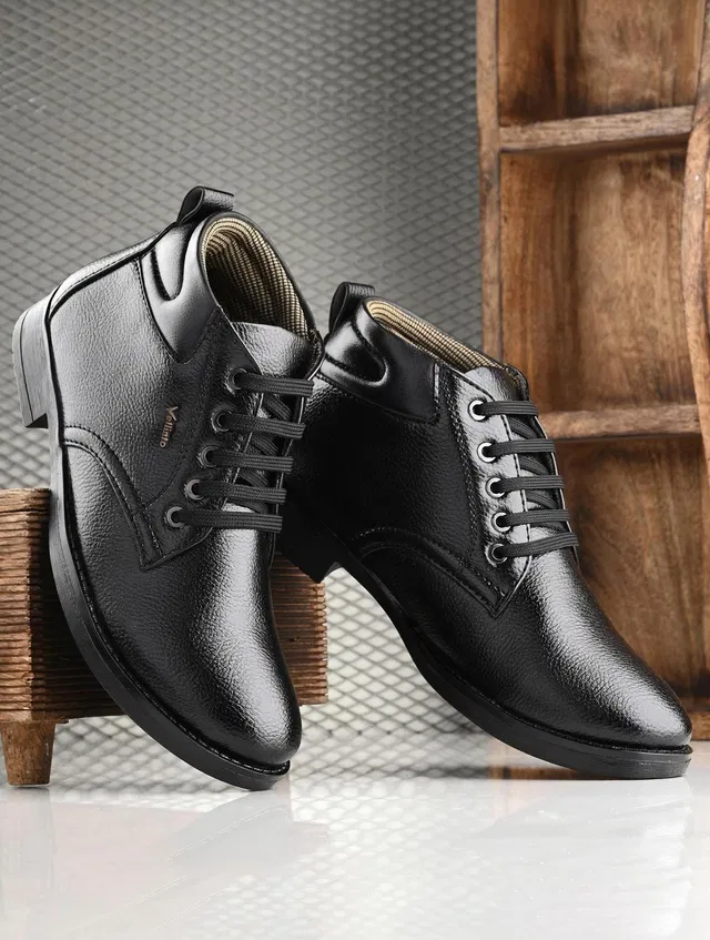 Vellinto Vellinto ALEXANDER Casual Boots For Men ll Synthetic Leather Boots For Men Boots For Men