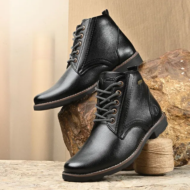Vellinto Vellinto PANTHER Men's Casual Outdoor Synthetic Leather Boots Boots For Men Boots For Men