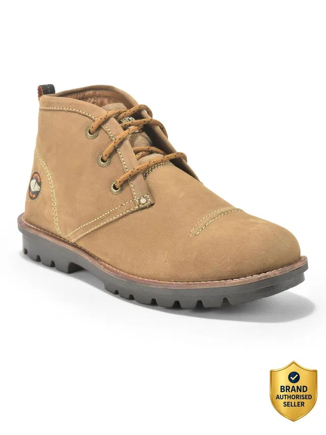 WOODLAND Outdoor Durable Comfortable Everyday High Ankle Boots For Men