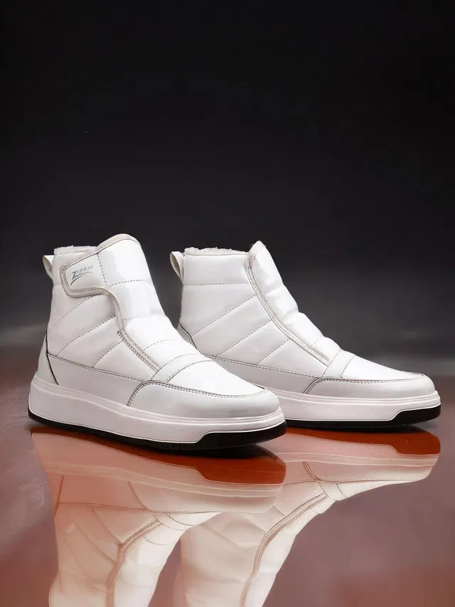 Zixer Men's Boot Pastel Pops High Top Ankle Casual Shoes For Men Sneakers For Men Boots For Men