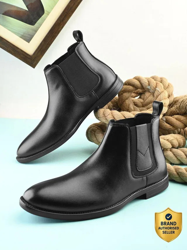 KILLER Black Casual Boots For Men Boots For Men