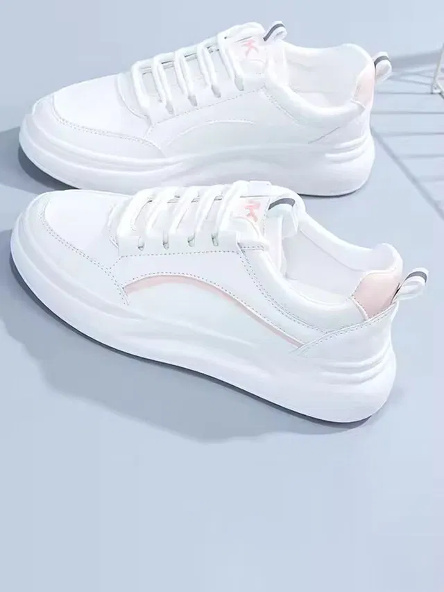 Layasa Casual Sneakers White Shoes Sneakers For Women
