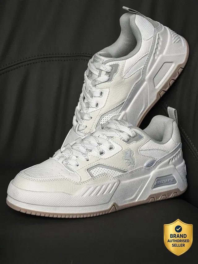 RED TAPE Trendy and Stylish 100% Genuine Leather Formal Sneakers For Women