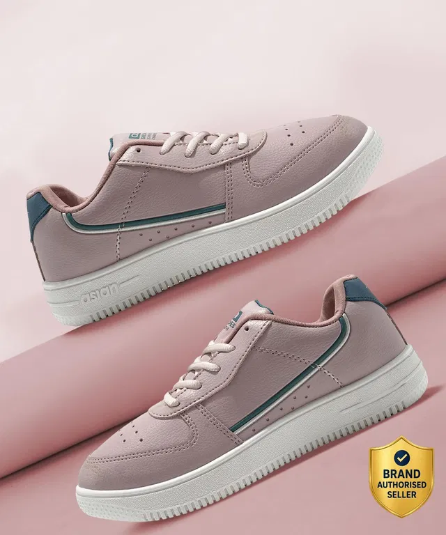 asian Trendy-02 Mauve Girls Casuals,Walking,Stylish Loafers Sneakers For Women