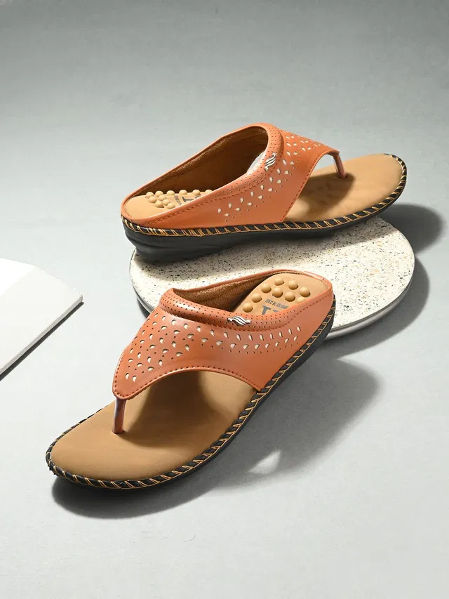 KARADDI Ortho-Ease Anti-Sweat Lightweight with Acupressure | Women Flats