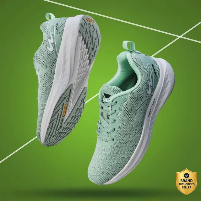 CAMPUS CAMP GABBIE Women's Sports Shoes | Comfy Insole & Durable Rubber Sole | Lace-Up Running Shoes For Women