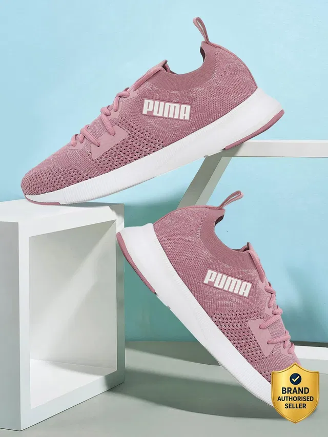 PUMA Flyer Runner Engineered Knit Running Shoes For Women