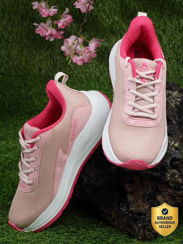 asian Firefly-09 Pink Gym,Sports,Walking,Stylish Running Shoes For Women