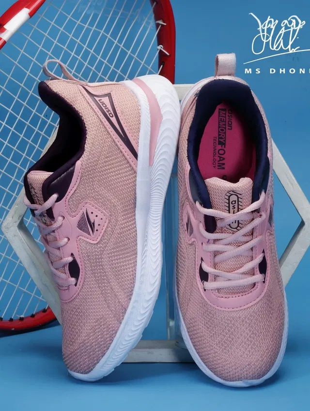 asian Firefly-06 Peach Sports,Gym,Training,Walking,Stylish Running Shoes For Women