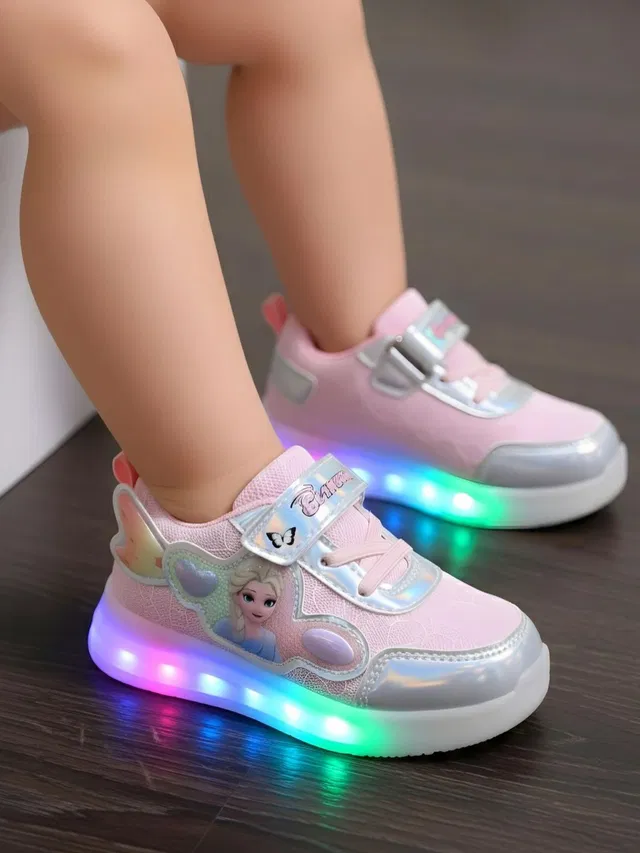 BOOMER CUBS Frozen Girls Strap Dancing Shoes
