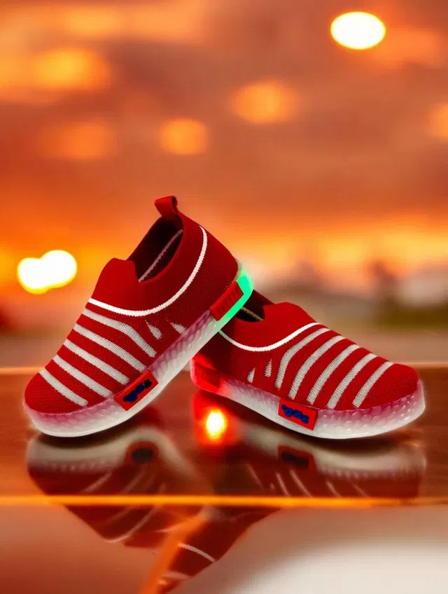 Coolz Boys & Girls Slip on LED Shoes