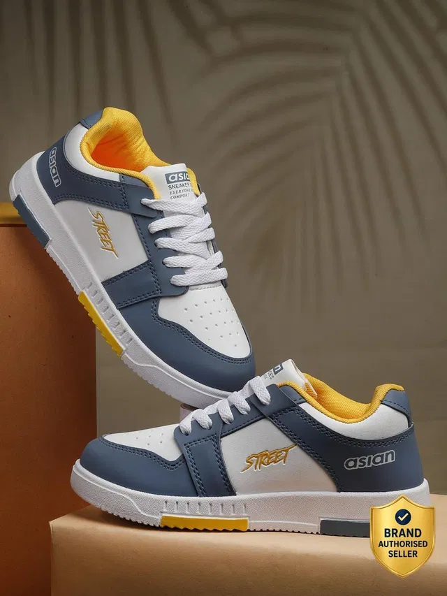 asian Boys Lace Sneakers