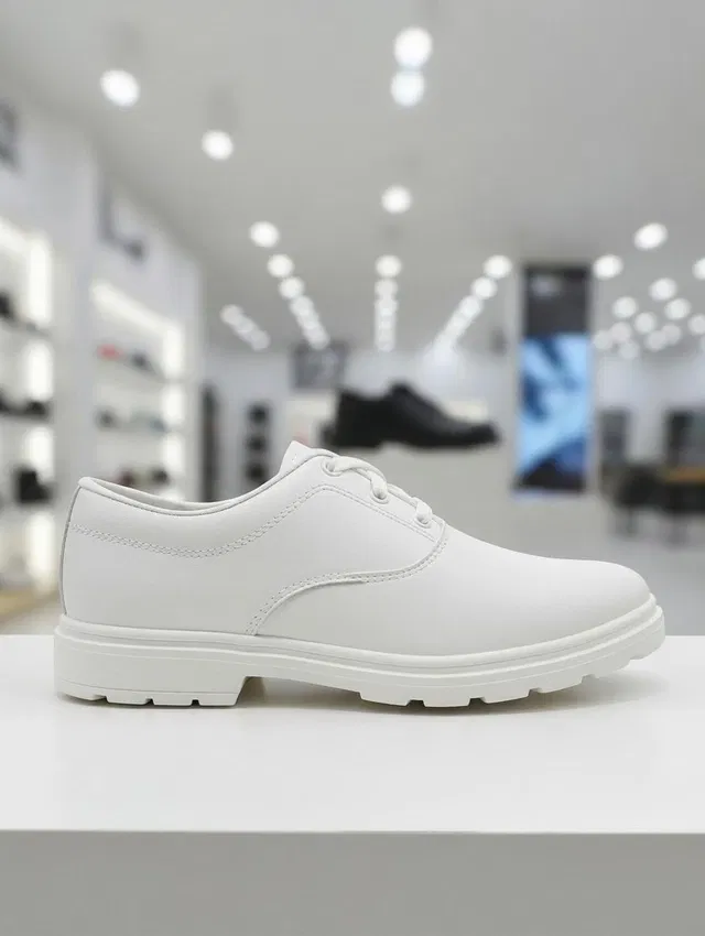 Shoegears Boys Lace School Shoes