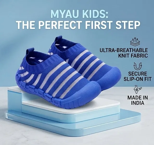 myau Boys & Girls Slip on Casual Boots