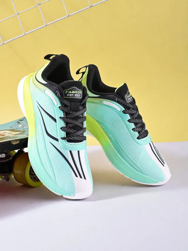 Abros DINORUN Boys Lace Running Shoes