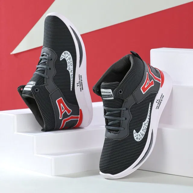 Birde Boys Lace Running Shoes