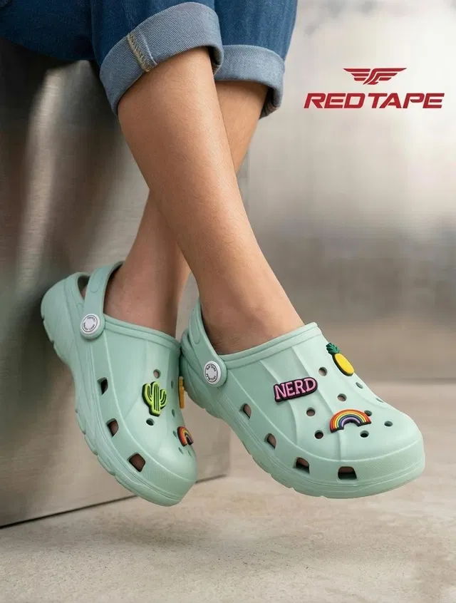 RED TAPE Boys & Girls Sling Back Clogs