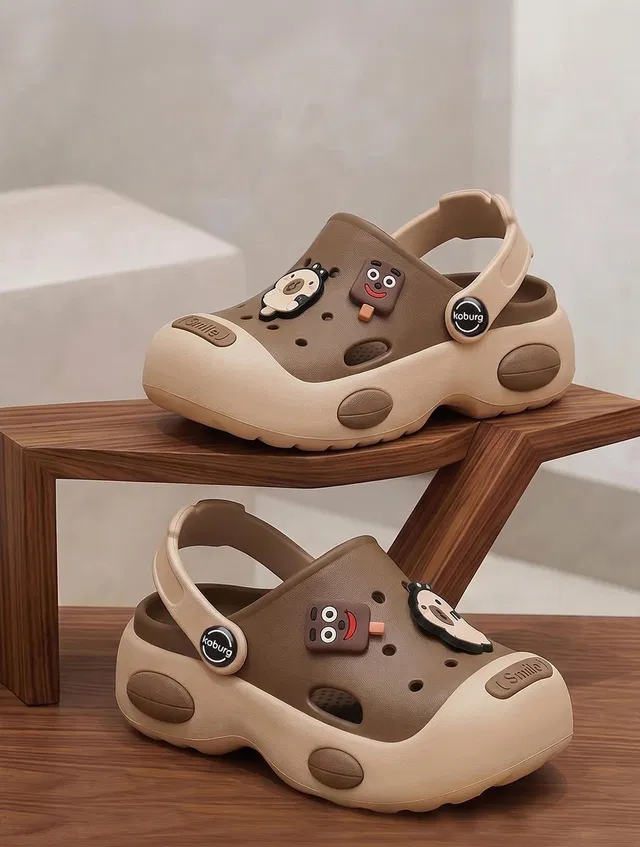 Koburg Boys & Girls Sling Back Clogs