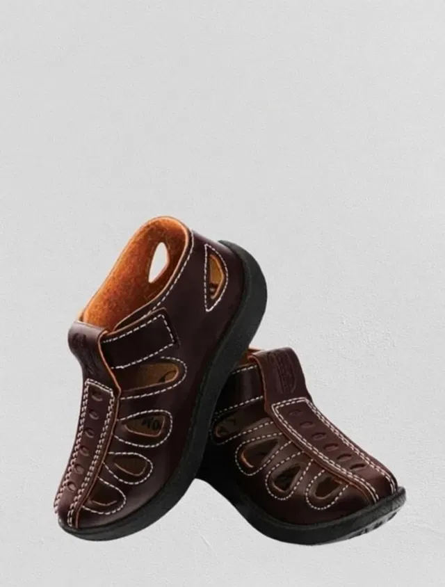potlo Boys Velcro Strappy Sandals