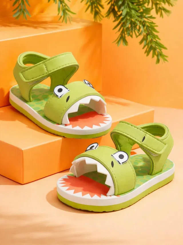 TOMSY CHOICE Boys & Girls Velcro T-bar Sandals