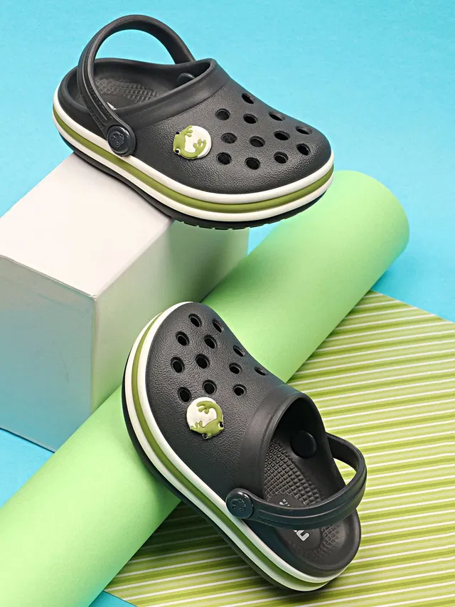 Neoz Boys & Girls Sling Back Clogs