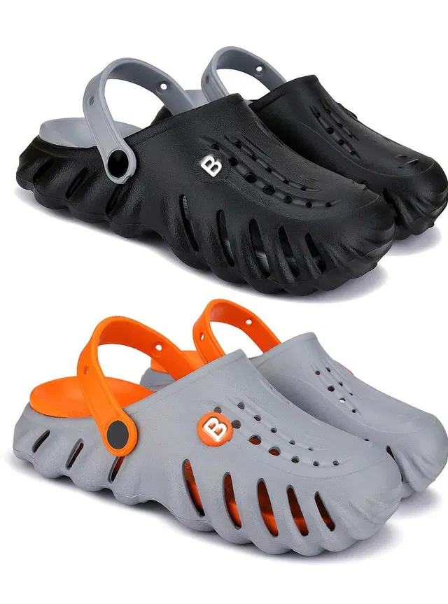 BERSACHE Boys & Girls Slip-on Clogs