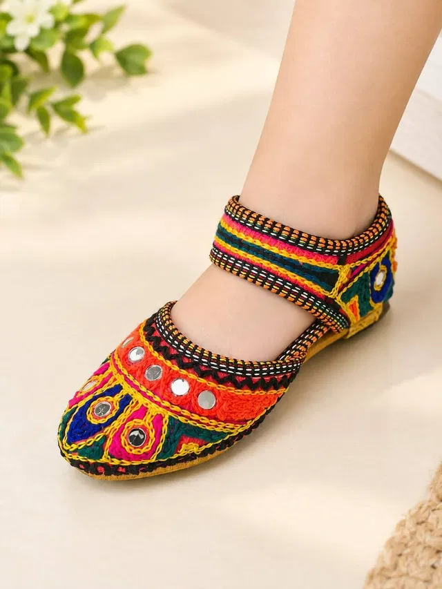 TK Creation Girls Strap Mary Janes
