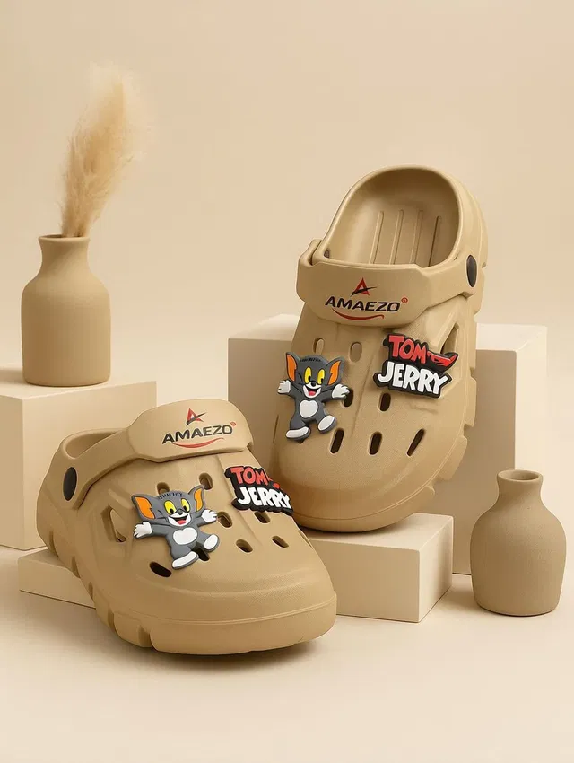 amaezo Boys & Girls Strap Clogs