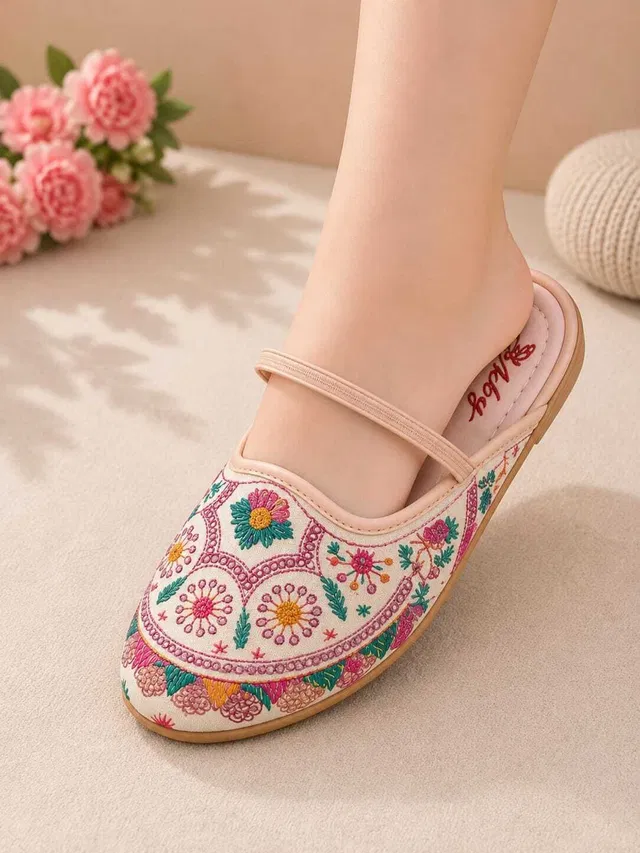 Kushwaha Company Girls Slip-on Mary Janes