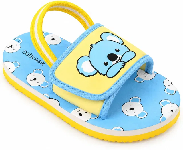 Zestwalk Sponge Bob Boys & Girls Velcro & Strap Slipper Flip Flop